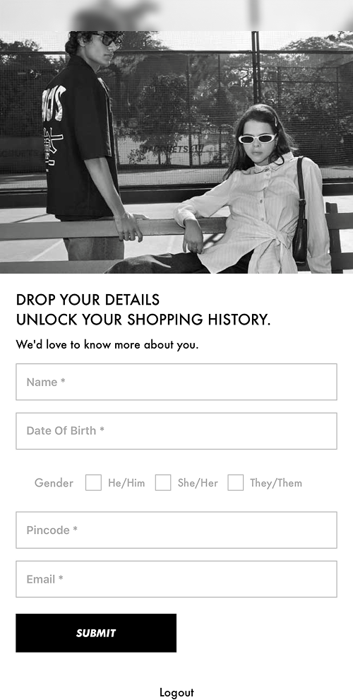 Profile Page